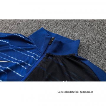 Chandal de Chaqueta del Inter Milan Nino 2024-2025 Azul