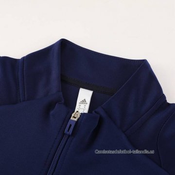 Chandal de Chaqueta del Italia 2024-2025 Azul
