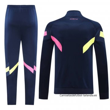 Chandal de Chaqueta del Juventus 2024-2025 Azul