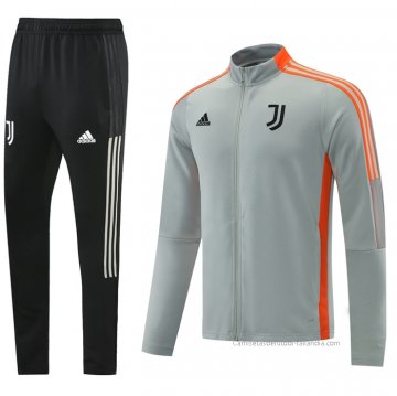 Chandal de Chaqueta del Juventus 2021-2022 Gris