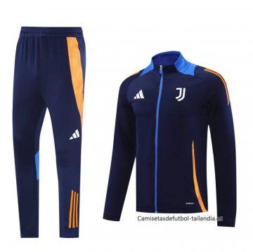 Chandal de Chaqueta del Juventus 2024-2025 Azul