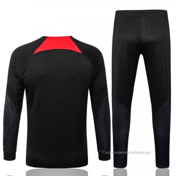 Chandal de Chaqueta del Liverpool 2022-2023 Negro