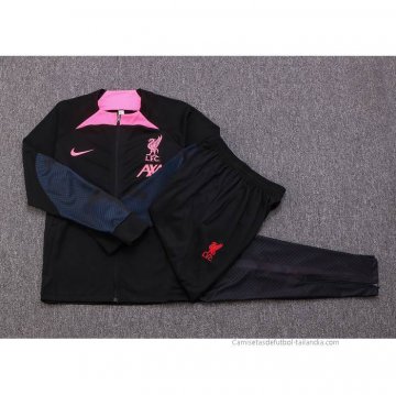 Chandal de Chaqueta del Liverpool Nino 2022-2023 Negro
