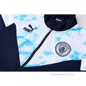 Chandal de Chaqueta del Manchester City 2022-2023 Azul