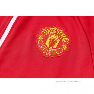 Chandal de Chaqueta del Manchester United 2022-2023 Rojo