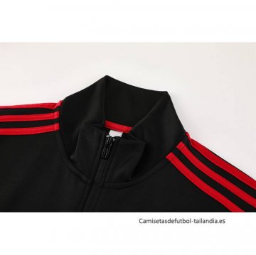 Chandal de Chaqueta del Manchester United 2024-2025 Negro