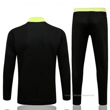Chandal de Chaqueta del Manchester United 2021-2022 Negro y Amarillo