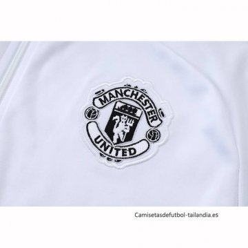 Chandal de Chaqueta del Manchester United 2025-2026 Blanco