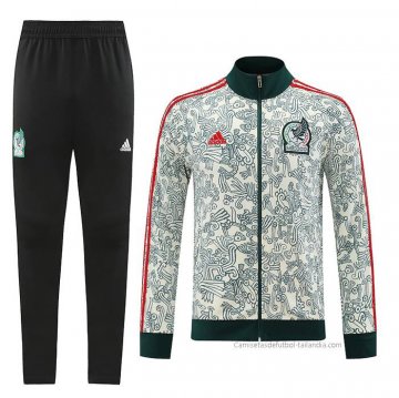 Chandal de Chaqueta del Mexico 2022-2023 Blanco Chandal de Chaqueta del Mexico 2022-2023 Blanco