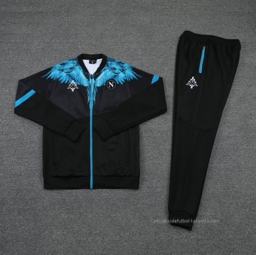 Chandal de Chaqueta del Napoli 2021-2022 Negro