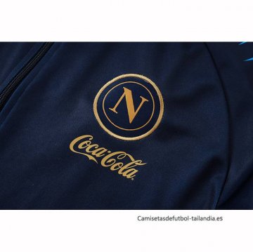 Chandal de Chaqueta del Napoli Nino 2025-2026 Azul