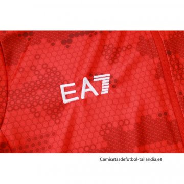 Chandal de Chaqueta del Napoli Nino 2024-2025 Rojo