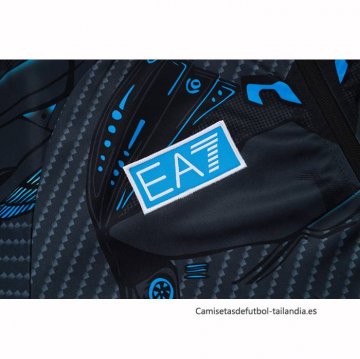 Chandal de Chaqueta del Napoli Nino 2025-2026 Negro