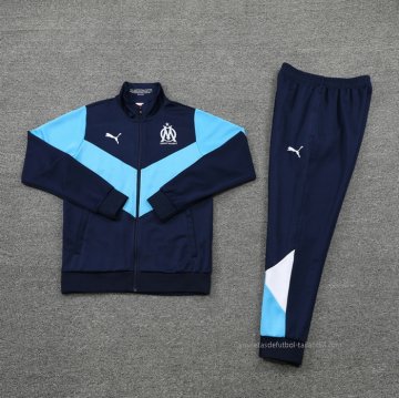 Chandal de Chaqueta del Olympique Marsella 2021-2022 Azul