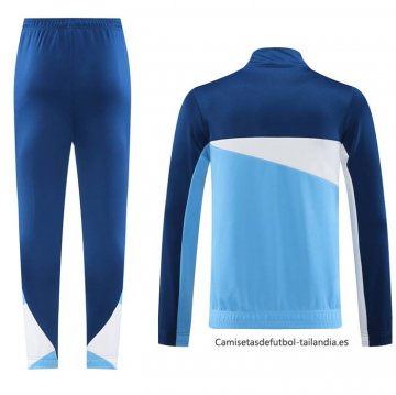 Chandal de Chaqueta del Olympique Marsella 2024-2025 Azul