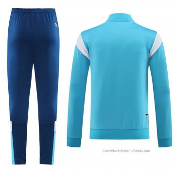 Chandal de Chaqueta del Olympique Marsella Nino 2023-2024 Azul