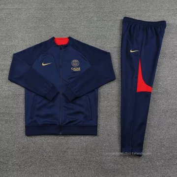 Chandal de Chaqueta del Paris Saint-Germain 2023-2024 Azul