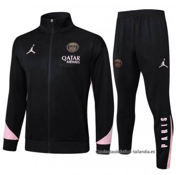 Chandal de Chaqueta del Paris Saint-Germain Jordan 2024-2025 Negro