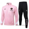 Chandal de Chaqueta del Paris Saint-Germain Jordan 2024-2025 Rosa