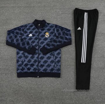 Chandal de Chaqueta del Real Madrid 2023-2024 Azul Oscuro