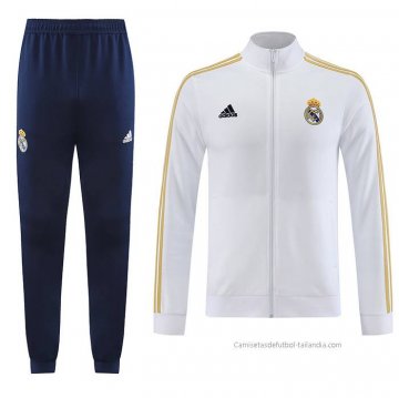 Chandal de Chaqueta del Real Madrid 2023-2024 Blanco