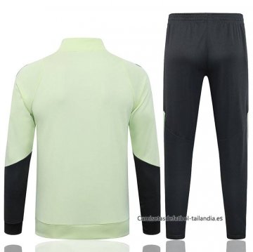 Chandal de Chaqueta del Real Madrid 2025-2026 Verde Negro