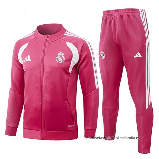 Chandal de Chaqueta del Real Madrid 2026-2027 Rosa - Haga un click en la imagen para cerrar
