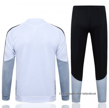 Chandal de Chaqueta del Real Madrid Nino 2026-2027 Blanco