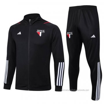 Chandal de Chaqueta del Sao Paulo 2023-2024 Negro Chandal de Chaqueta del Sao Paulo 2023-2024 Negro