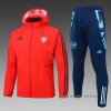 Chandal de Rompevientos del Arsenal 2024-2025 Rojo Chandal de Rompevientos del Arsenal 2024-2025 Rojo