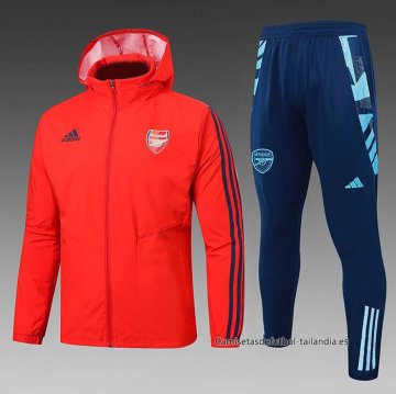 Chandal de Rompevientos del Arsenal 2024-2025 Rojo Chandal de Rompevientos del Arsenal 2024-2025 Rojo