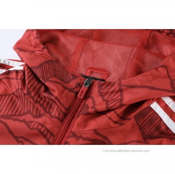 Chandal de Rompevientos del Bayern Munich 2021-2022 Rojo