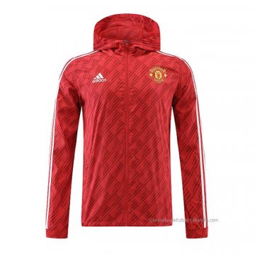 Chandal de Rompevientos del Manchester United 2022-2023 Rojo