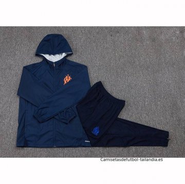 Chandal de Rompevientos del Olympique Marsella 2025-2026 Azul