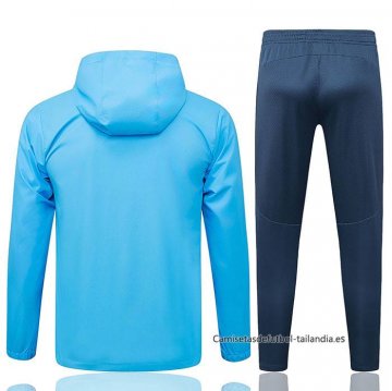 Chandal de Rompevientos del Olympique Marsella 2025-2026 Azul