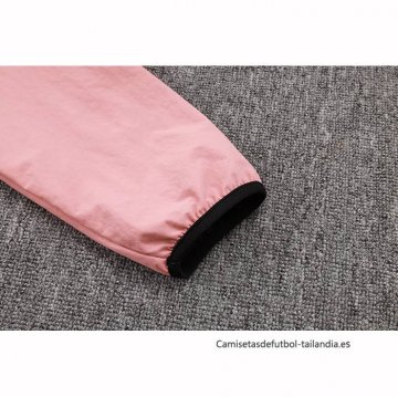Chandal de Rompevientos del Paris Saint-Germain 2025-2026 Negro Rosa
