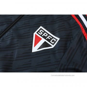 Chandal de Rompevientos del Sao Paulo 2022-2023 Negro