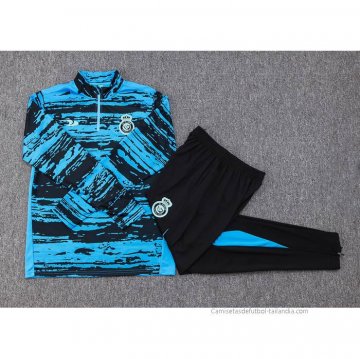 Chandal de Sudadera del Al Nassr 2023-2024 Azul