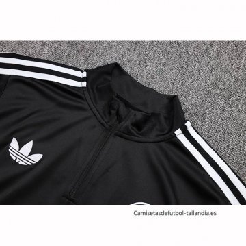 Chandal de Sudadera del Alemania 125 Aniversario 2025-2026 Negro