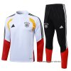 Chandal de Sudadera del Alemania Nino 2025-2026 Blanco Rojo Chandal de Sudadera del Alemania Nino 2025-2026 Blanco Rojo