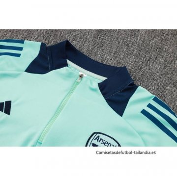 Chandal de Sudadera del Arsenal 2024-2025 Verde