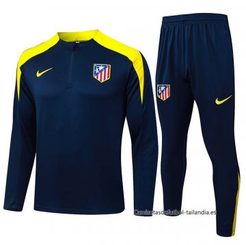 Chandal de Sudadera del Atletico Madrid 2025-2026 Azul Chandal de Sudadera del Atletico Madrid 2025-2026 Azul