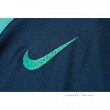 Chandal de Sudadera del Barcelona 2023-2024 Azul
