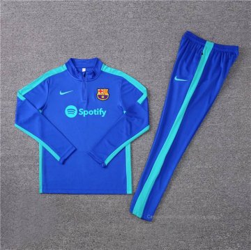 Chandal de Sudadera del Barcelona 2023-2024 Azul