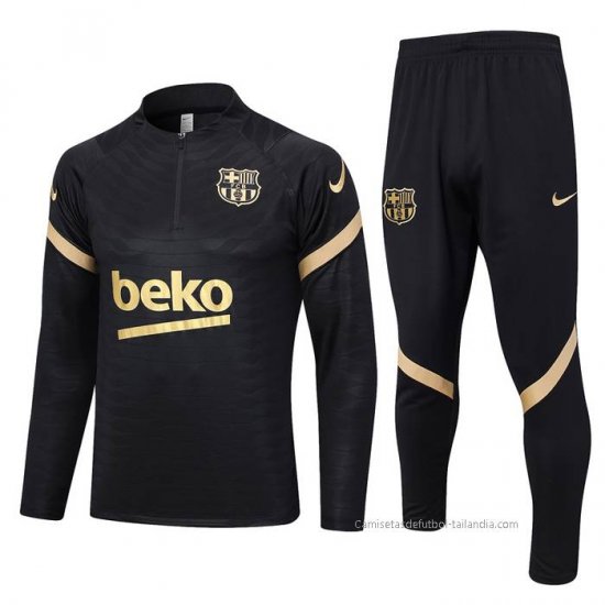 Chandal de Sudadera del Barcelona 2023-2024 Negro - Haga un click en la imagen para cerrar