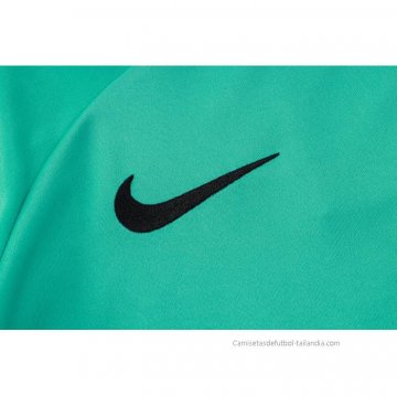 Chandal de Sudadera del Barcelona 2023-2024 Verde Claro
