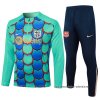 Chandal de Sudadera del Barcelona 2024-2025 Verde Chandal de Sudadera del Barcelona 2024-2025 Verde