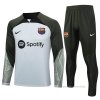Chandal de Sudadera del Barcelona Nino 2023-2024 Gris Chandal de Sudadera del Barcelona Nino 2023-2024 Gris