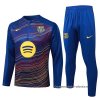 Chandal de Sudadera del Barcelona Nino 2025-2026 Azul Amarillo Chandal de Sudadera del Barcelona Nino 2025-2026 Azul Amarillo