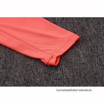 Chandal de Sudadera del Barcelona Nino 2025-2026 Naranja